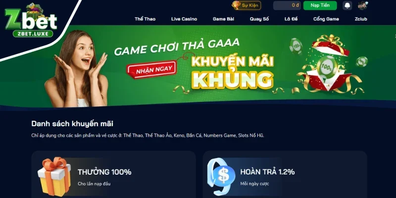 Mục đích của các chương trình khuyến mãi ZBET