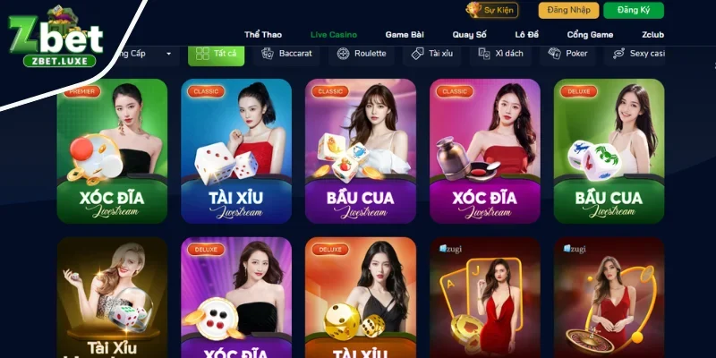 Ưu đãi dành cho người chơi Casino ZBET